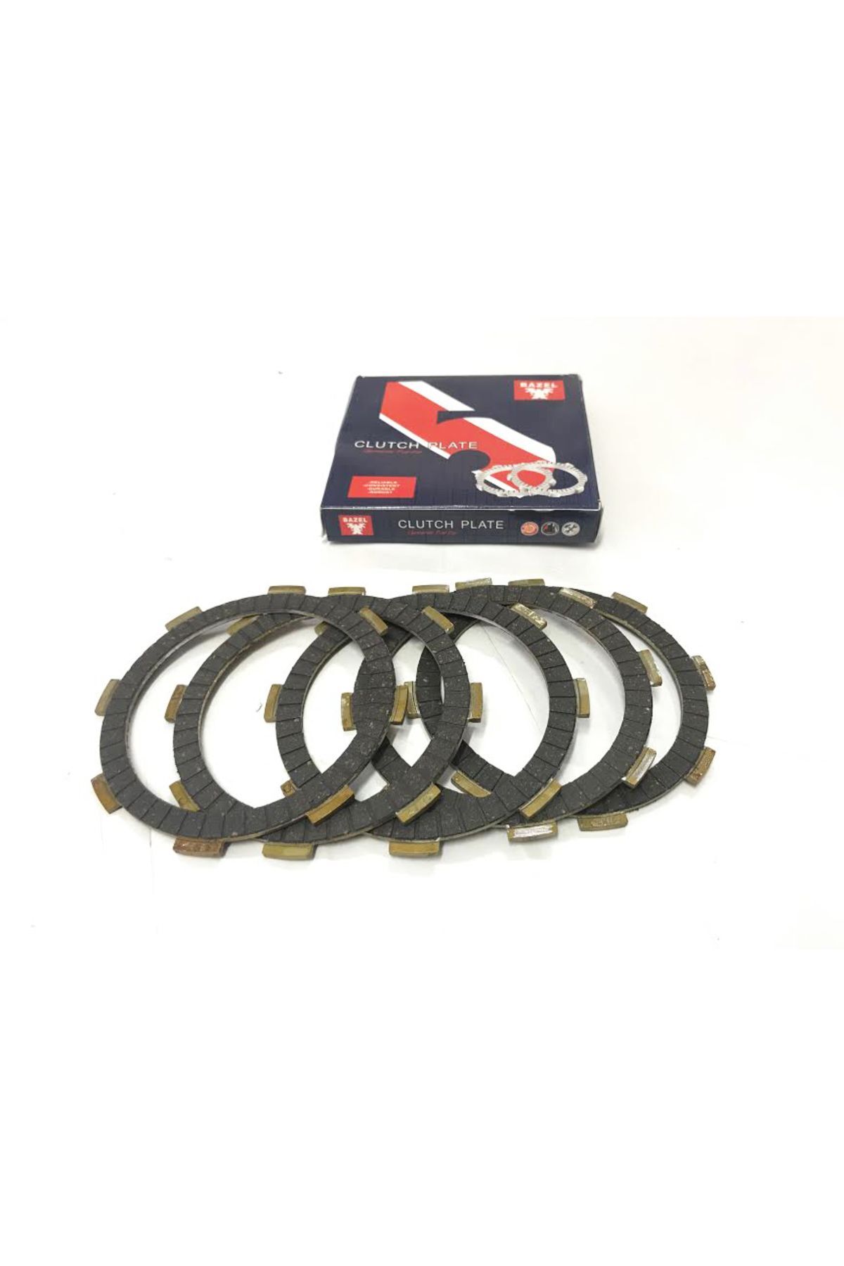 Bazel Debriyaj Balatası Uyumlu (5ad) Ybr125 Agk125 Cg125 Cbf150 Tvs Apache
