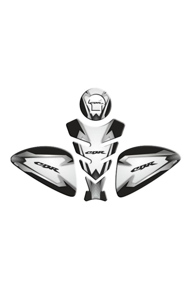 Cbr 125cc-250cc 2005 - 2018 Uyumlu Tank Pad Set 003