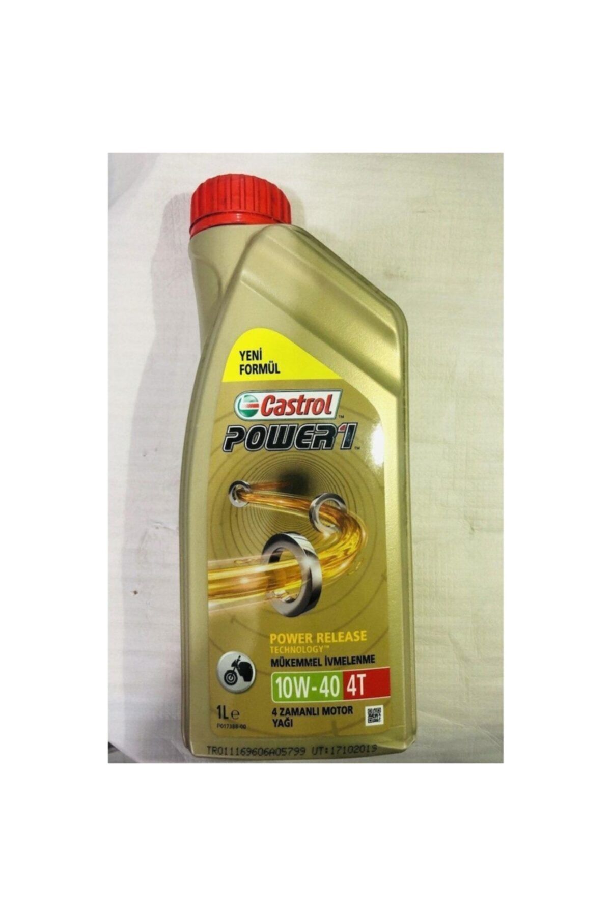 Castrol 10w-40 4t Power 1 Motosiklet Yağı, Yeni Formül,