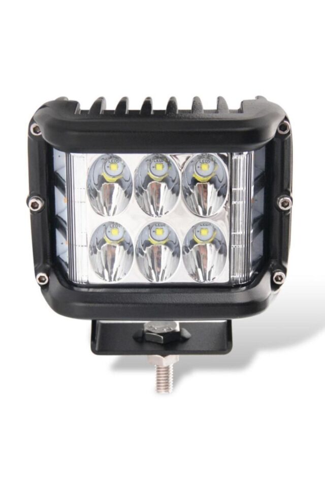 Tornado 60w Çakarlı Motosiklet / Off Road Sis Farı Beyaz Takım Uyumlu