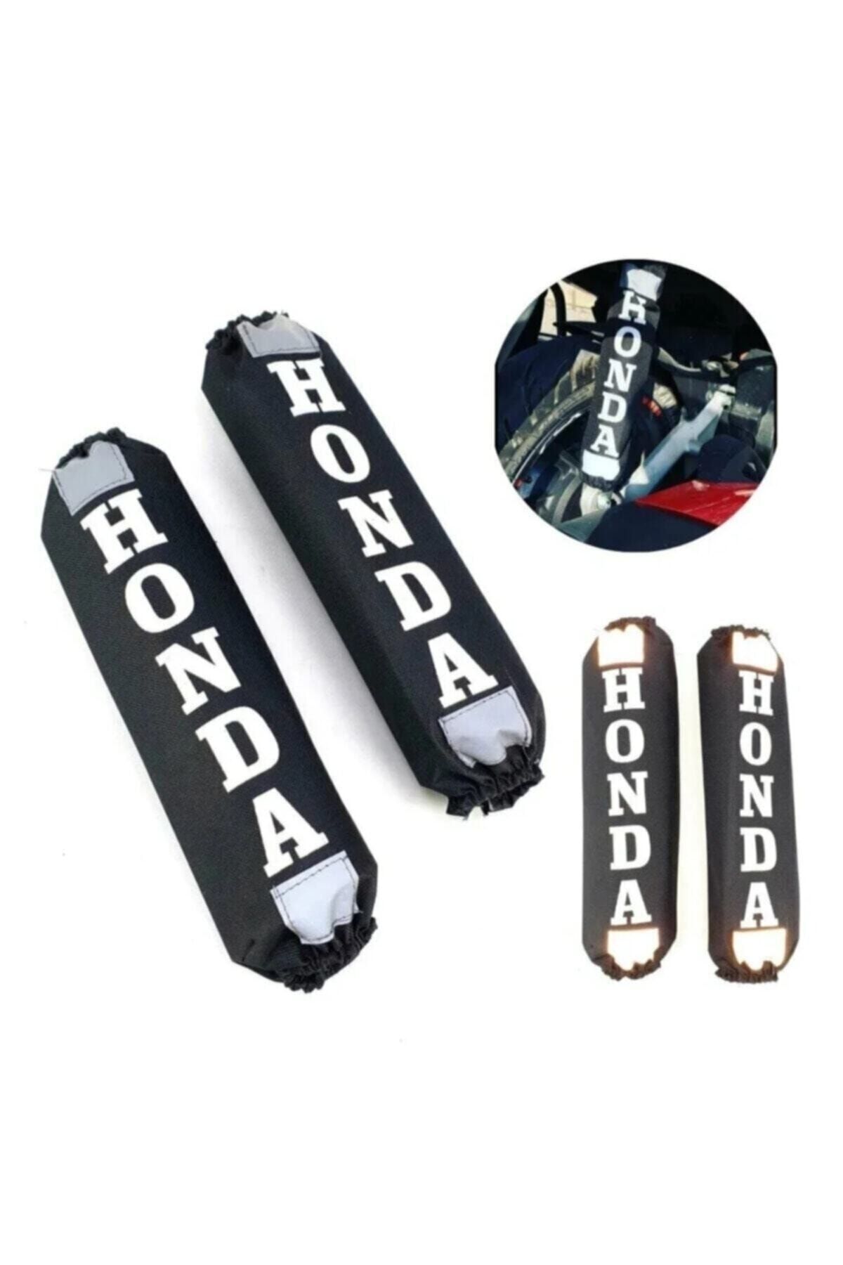 Honda Spacy / Pcx / Forza Amortisör Kılıfı Çorabı Beyaz