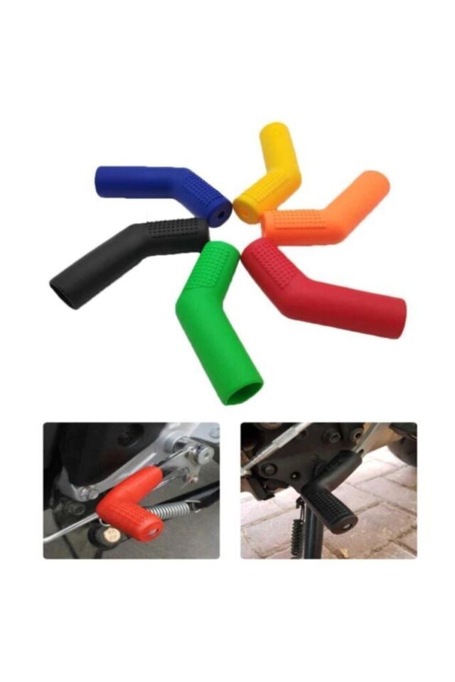 Motosiklet Silikon Vites Pedal Çorabı (kılıfı) - Siyah