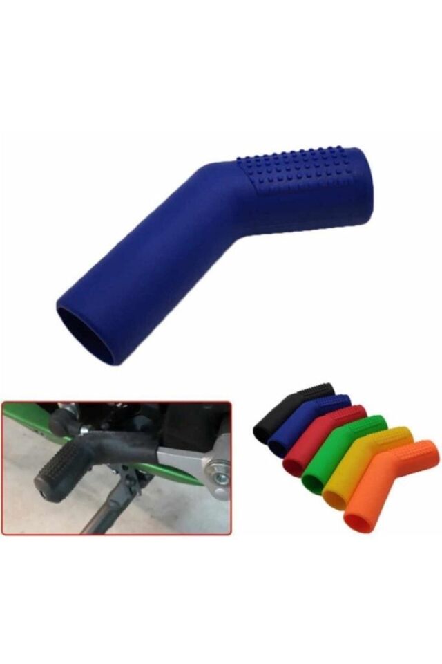 Motosiklet Silikon Vites Pedal Çorabı (kılıfı) - Siyah