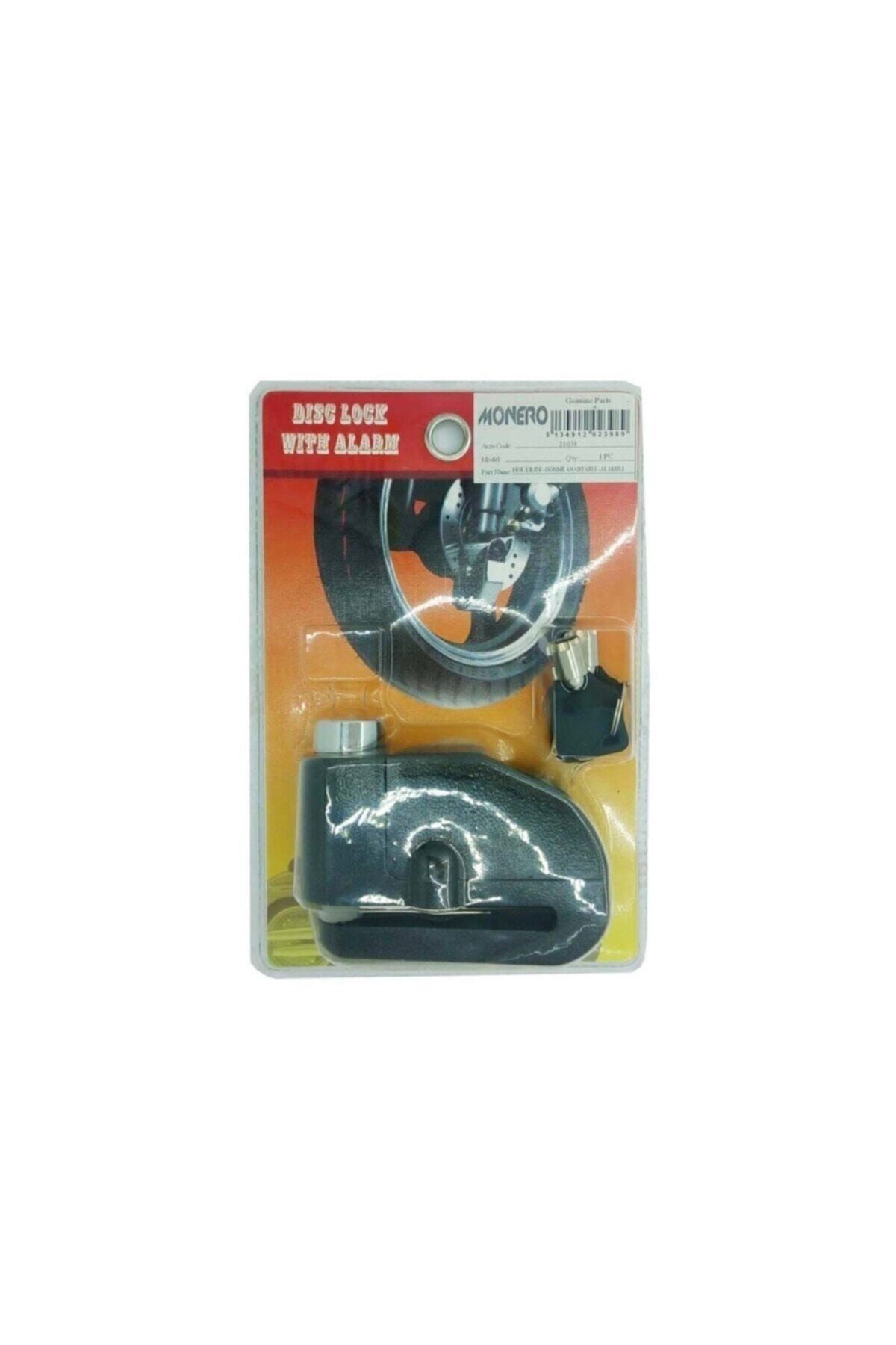Disk Kilidi Alarmlı (Gömme Anahtarlı)