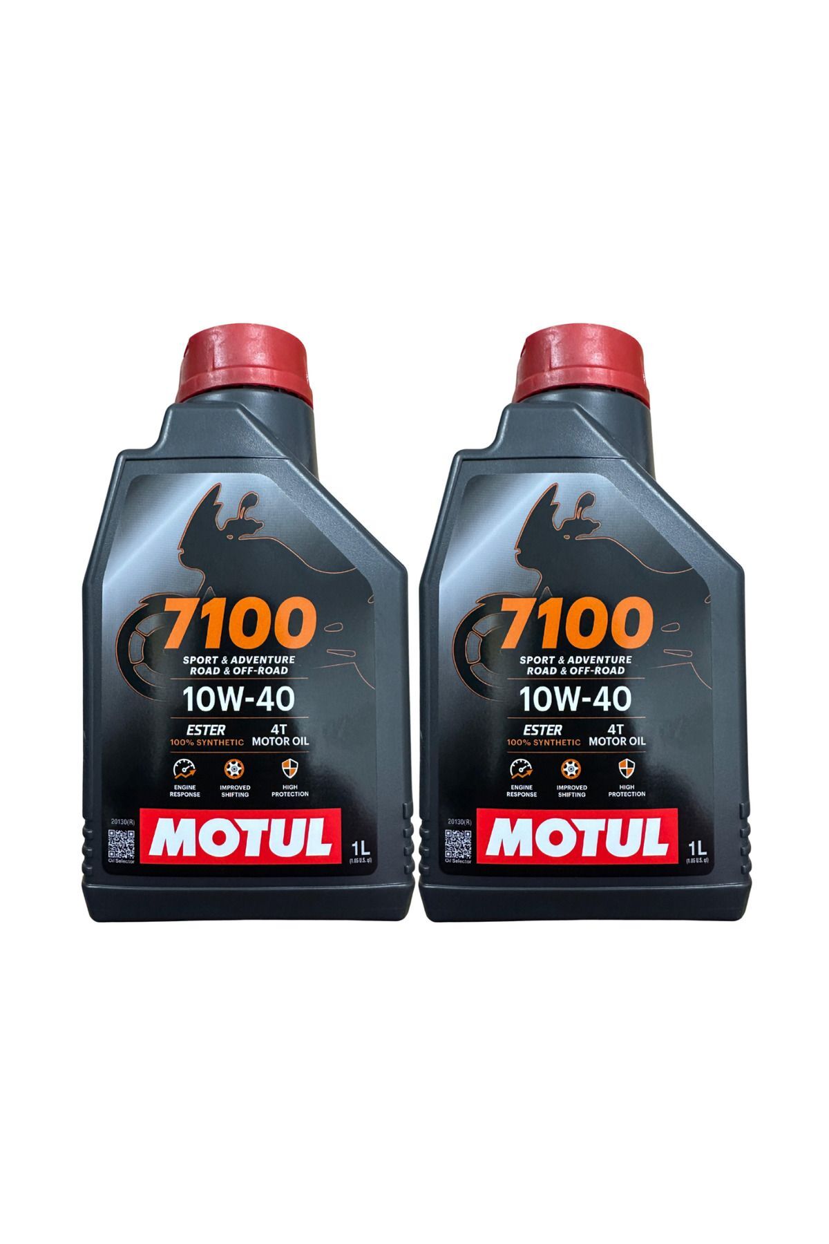7100 10w-40 4t 1 L Motosiklet Motor Yağı 2024 - 2 Adet