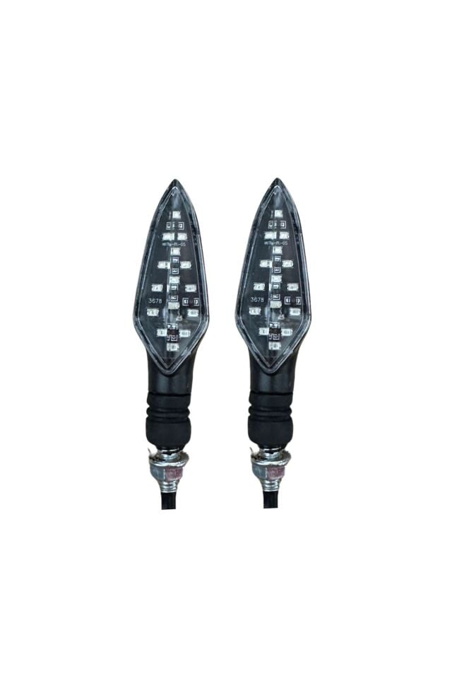 Motosiklet Led Sinyal - Sarı Işık - Takım E-Belgeli - Takım RF-218