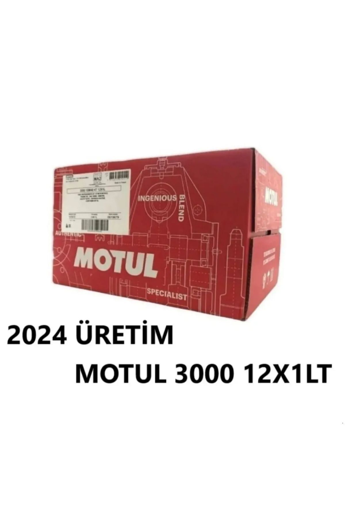 3000 10w40 4t 12 Adet 1 Lt ( 11/2024 Üretim )
