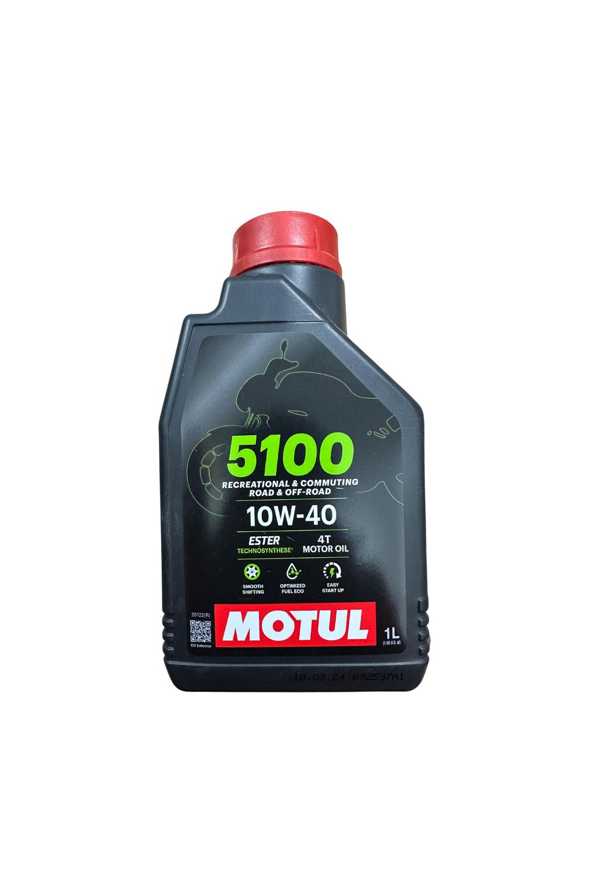 5100 10w-40 4t 1 L Motosiklet Motor Yağı (YENİ NESİL 2024)
