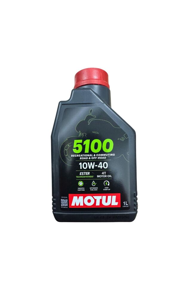 5100 10w-40 4t 1 L Motosiklet Motor Yağı (YENİ NESİL 2024)