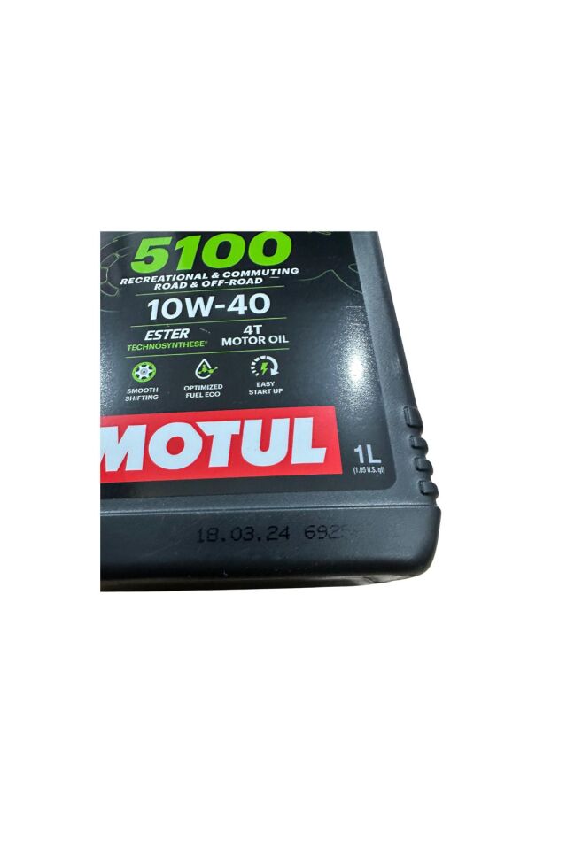 5100 10w-40 4t 1 L Motosiklet Motor Yağı (YENİ NESİL 2024)
