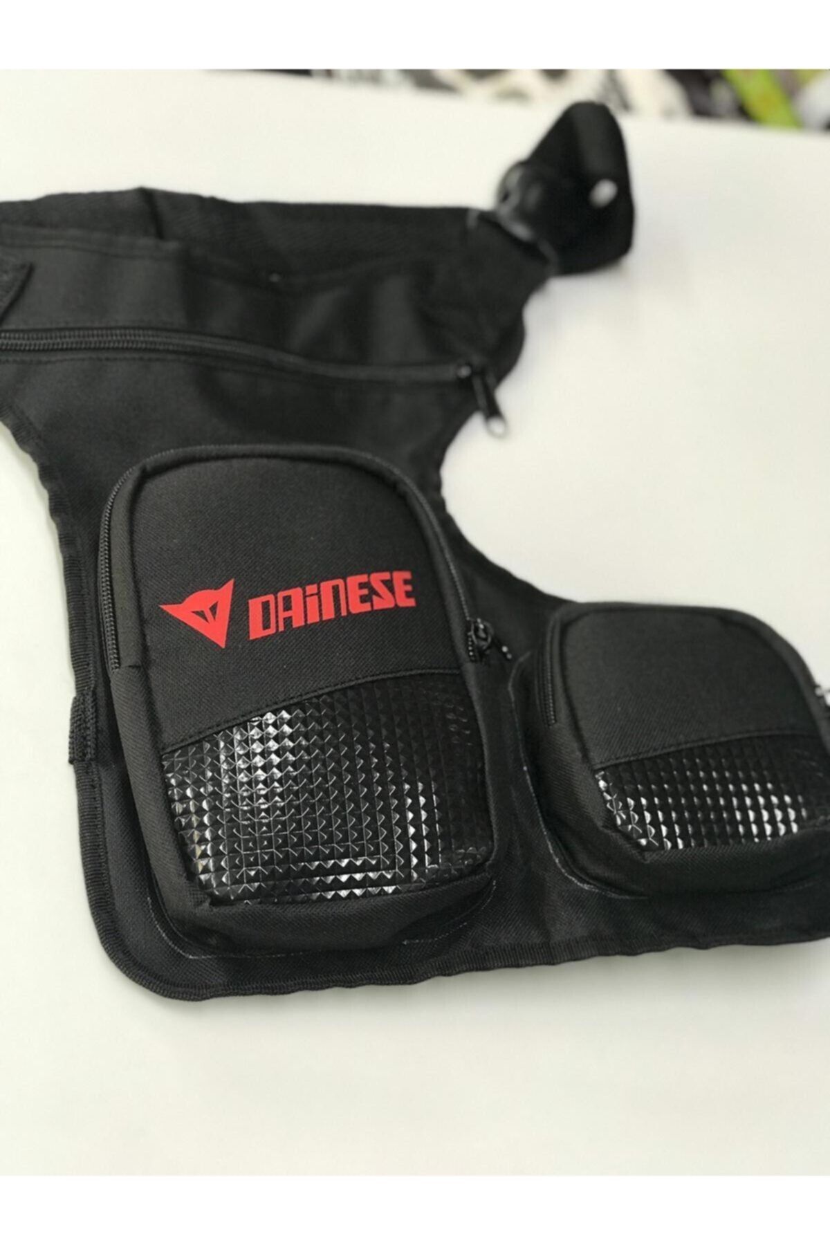 Dainese Kırmızı Motosiklet Bacak Çantası