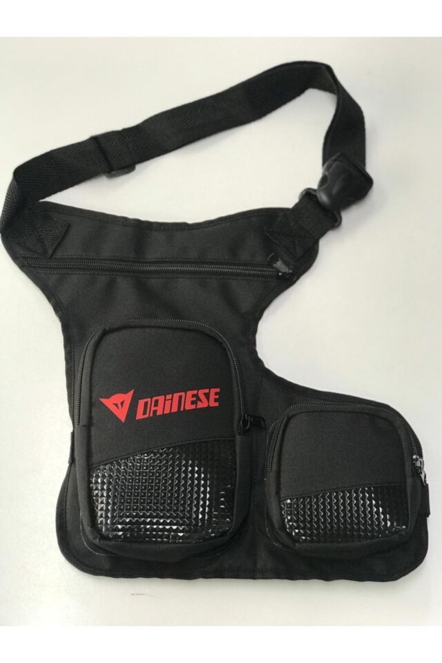 Dainese Kırmızı Motosiklet Bacak Çantası