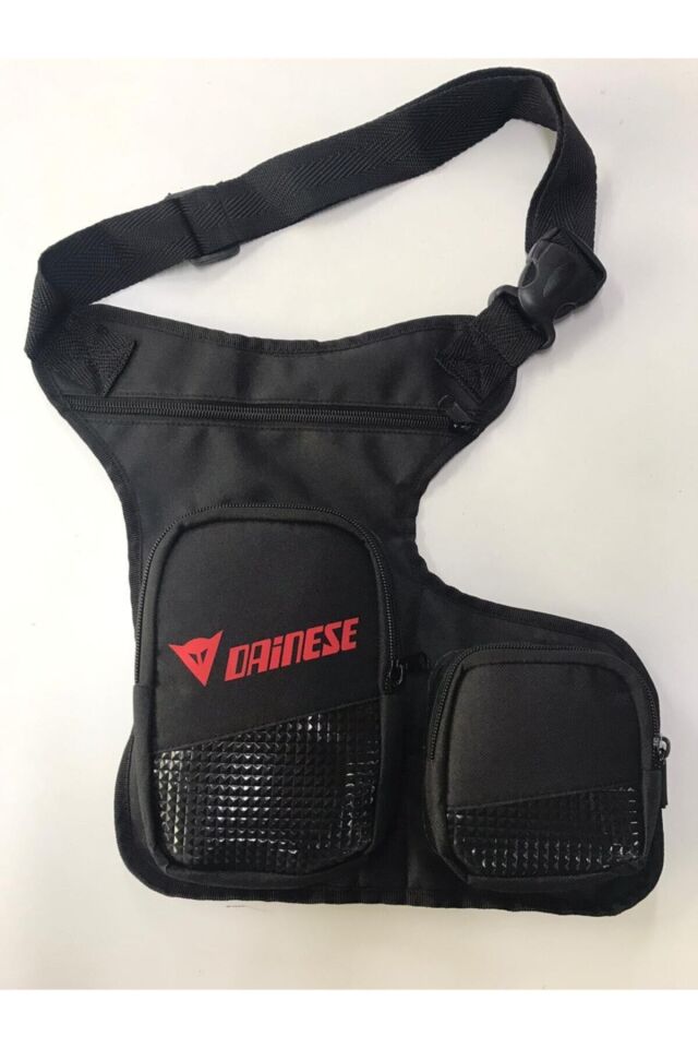 Dainese Kırmızı Motosiklet Bacak Çantası
