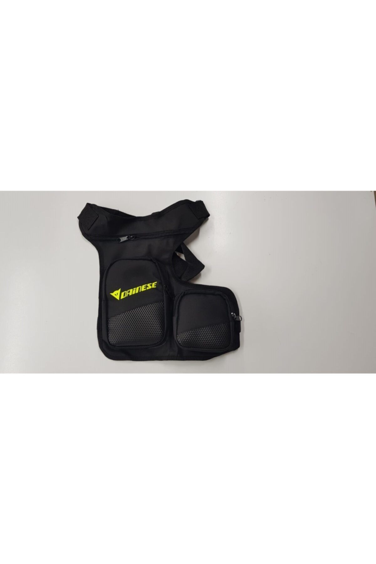 Neon Sarı Motosiklet Bacak Çantası Dainese