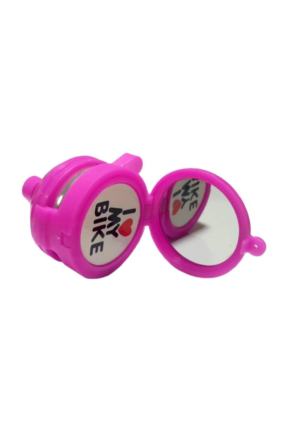 Pembe Püskül Aynalı Zil