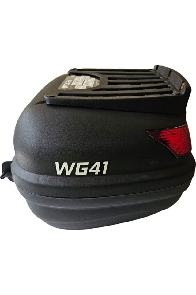 Wg41 Basıc 41 Litre Motorsiklet Arka Çantası Siyah Renk