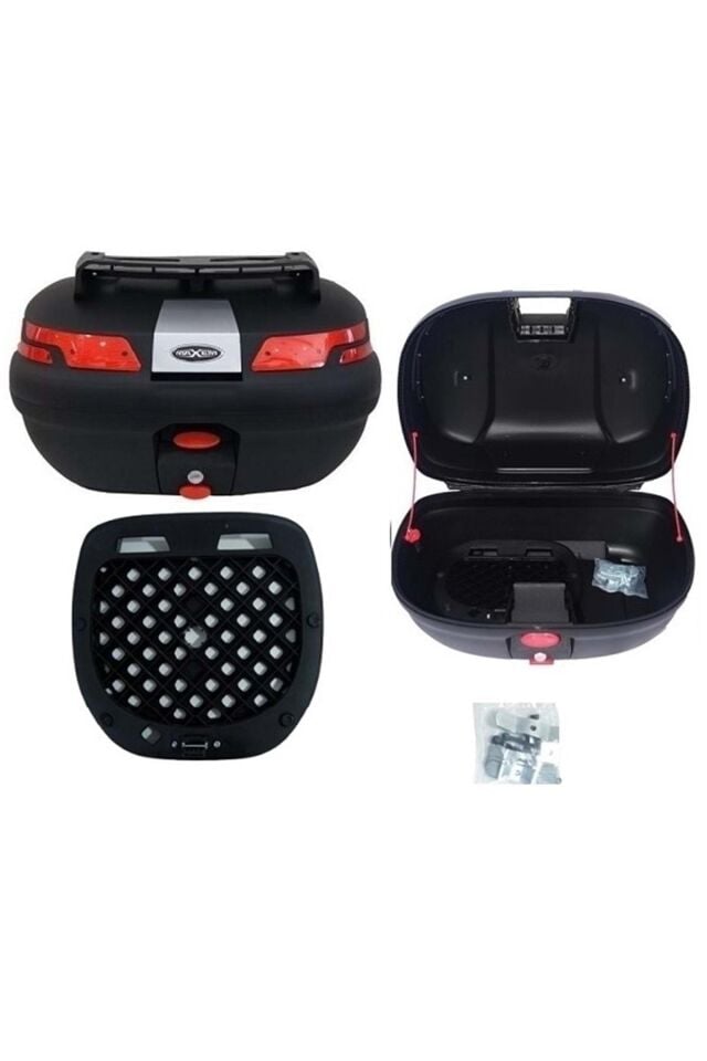 Sl 45 Full Set Motosiklet Arka Çantası Siyah
