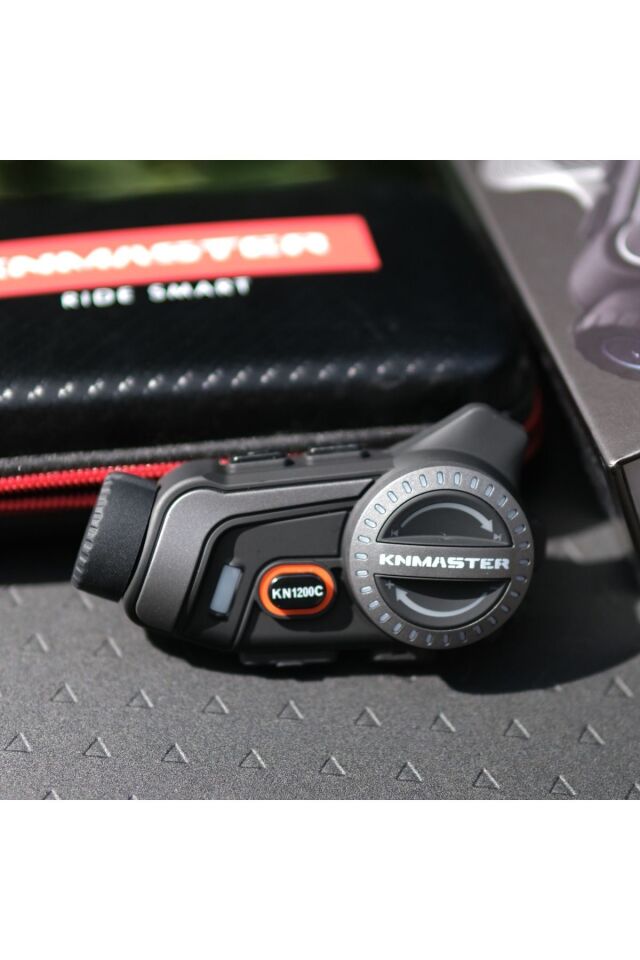 Kn1200c Kameralı Motosiklet Kask Interkom Bluetooth Intercom Kulaklık Seti