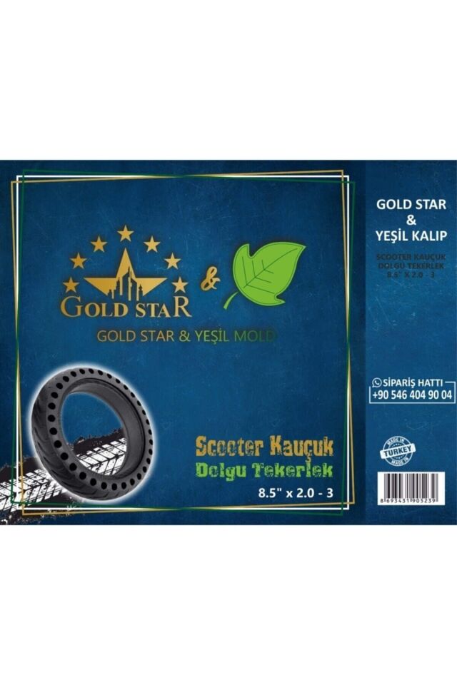 Tüm Elektrikli Scooterler Için Patlamaz 8,5 Inch Dolgu Tekerlek,lastik