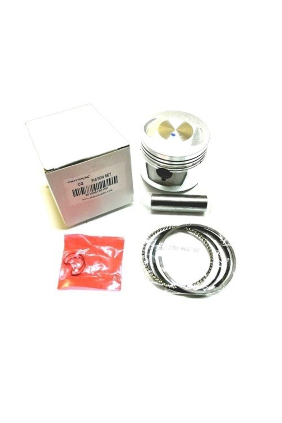 Cg 125 Motosiklet Piston Seti (15 P/56,5mm)