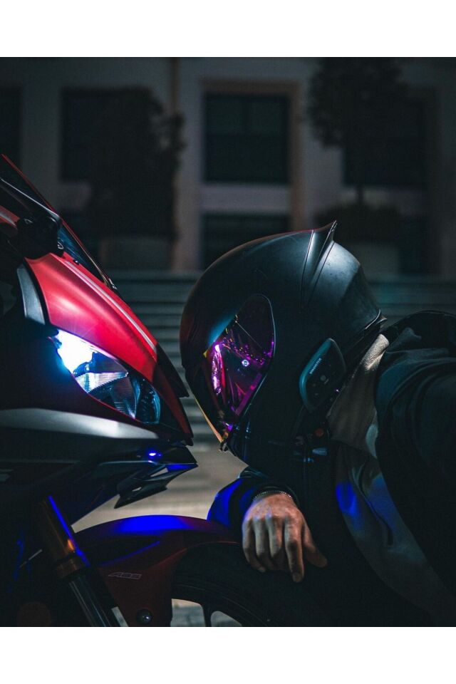Kn2050 Motosiklet Kask Interkom Bluetooth Intercom Kulaklık Seti