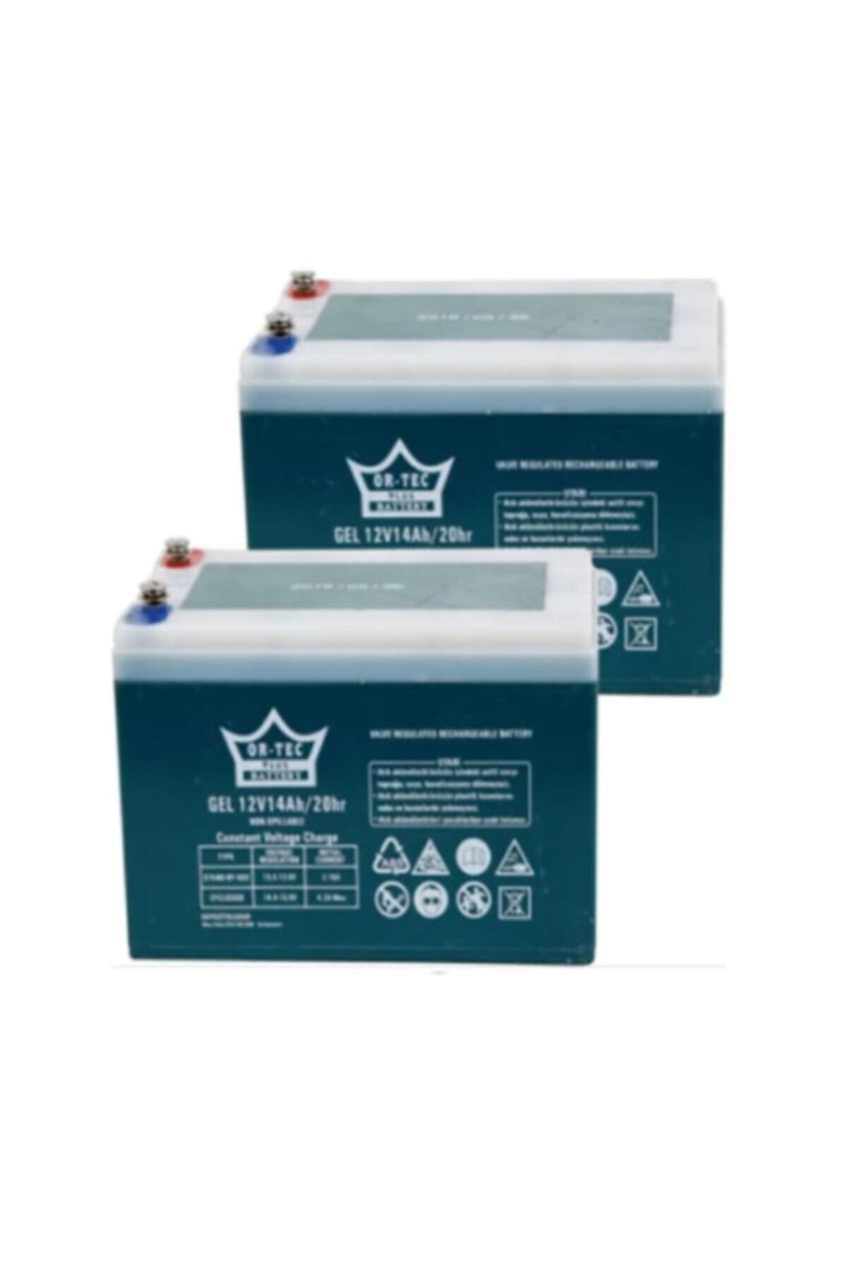 Ortec Jel Akü 12 V 14 Ah