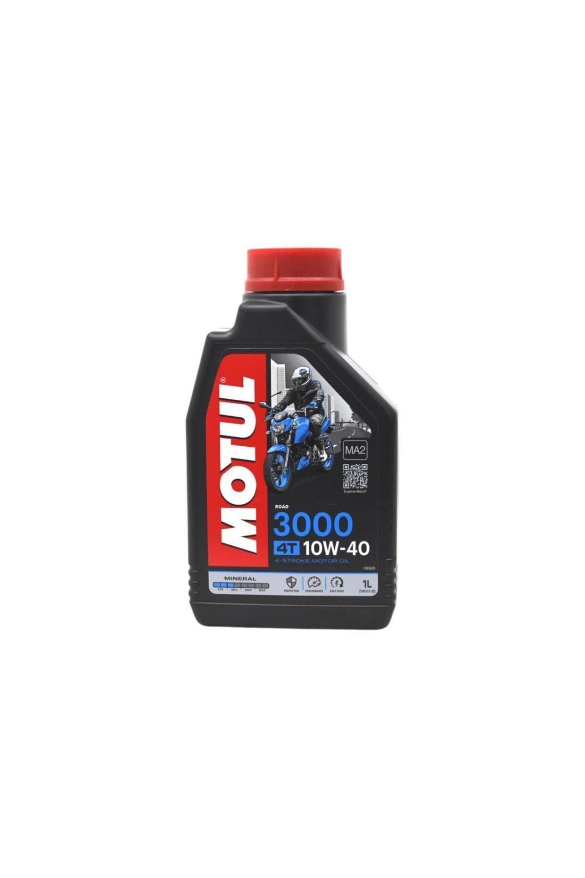 2023 ÜRETİM MOTUL 3000 10W40 4T MİNERAL MOTOSİKLET YAĞI