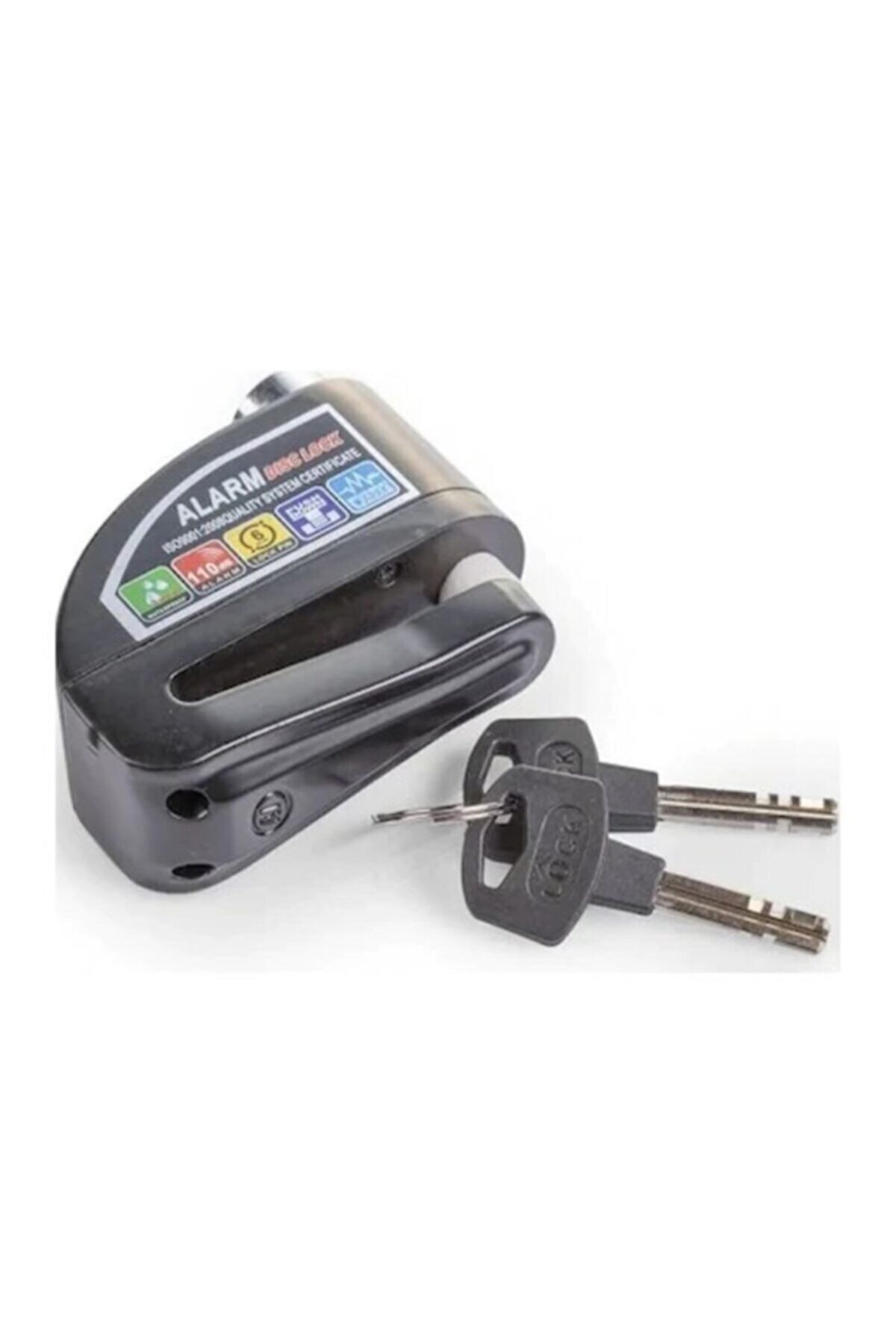 Motosiklet Alarmlı Disk Kilidi 110 Db Hatırlatma Kablolu
