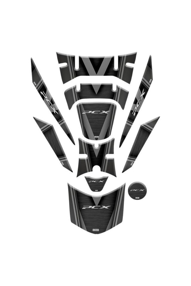 HONDA PCX 2018 - 2020 UYUMLU TANK PAD SET 002