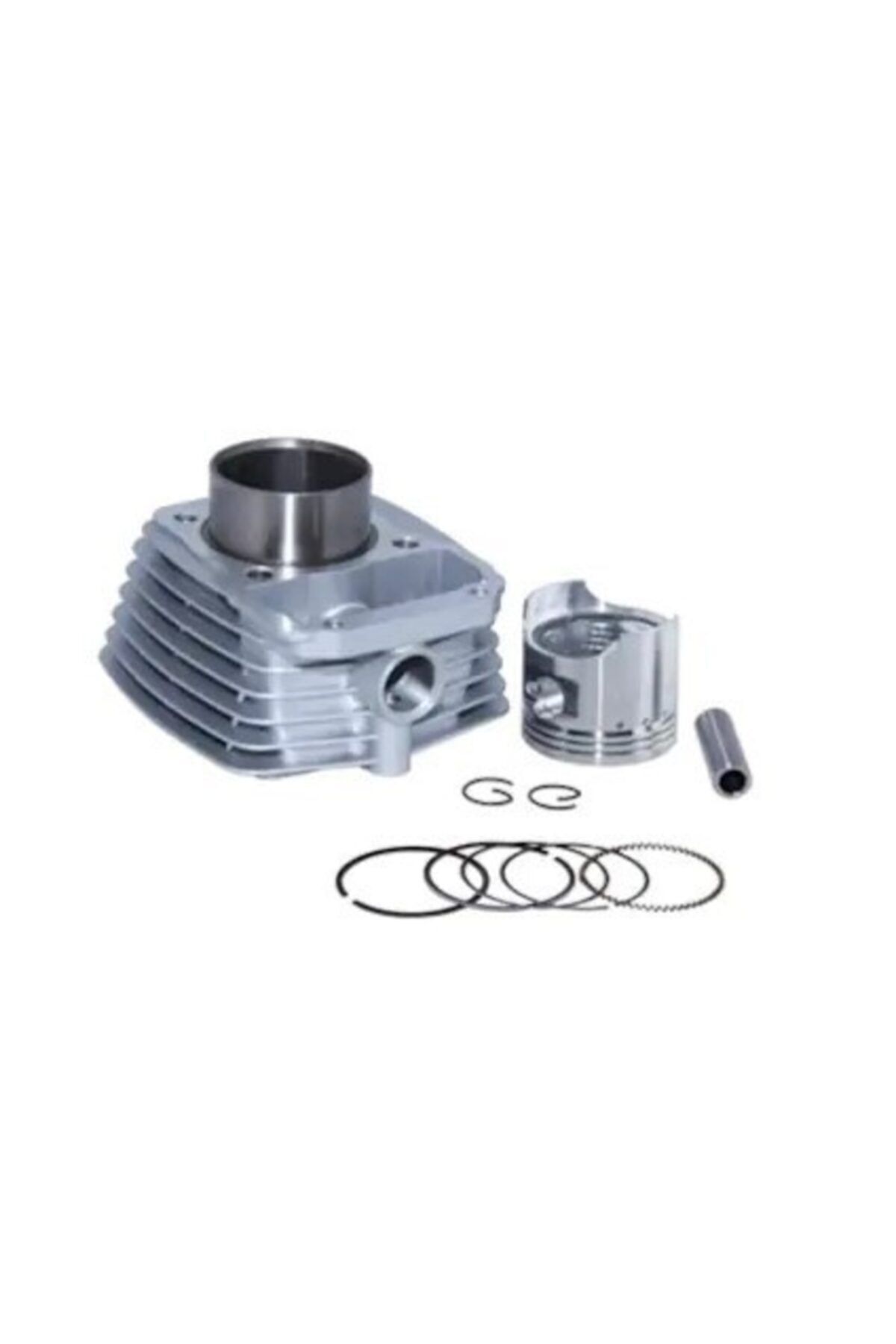 Silindir Piston Komple Q56,5 15 Perno Gri-cg125