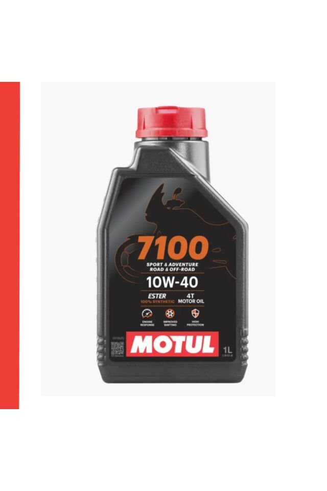 7100 10w40 4t 1 L - Motosiklet Motor Yağı Performanslı Ve Yüksek Kaliteli Yağ 2 Adet