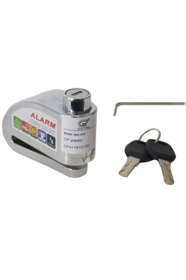 Alarmlı Çelik Disk Kilidi