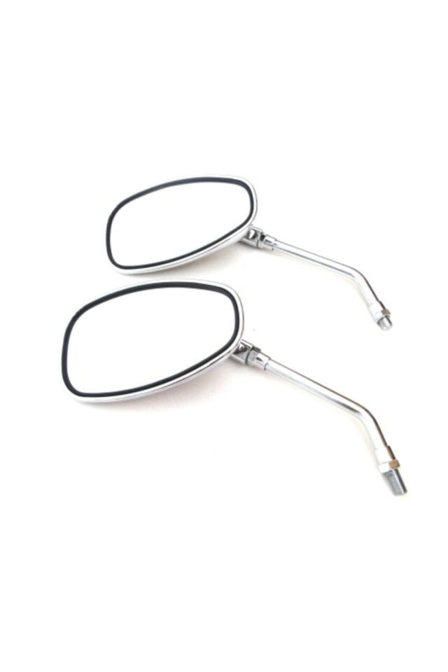 Motosiklet Ayna Takımı Nikel 10 Mm