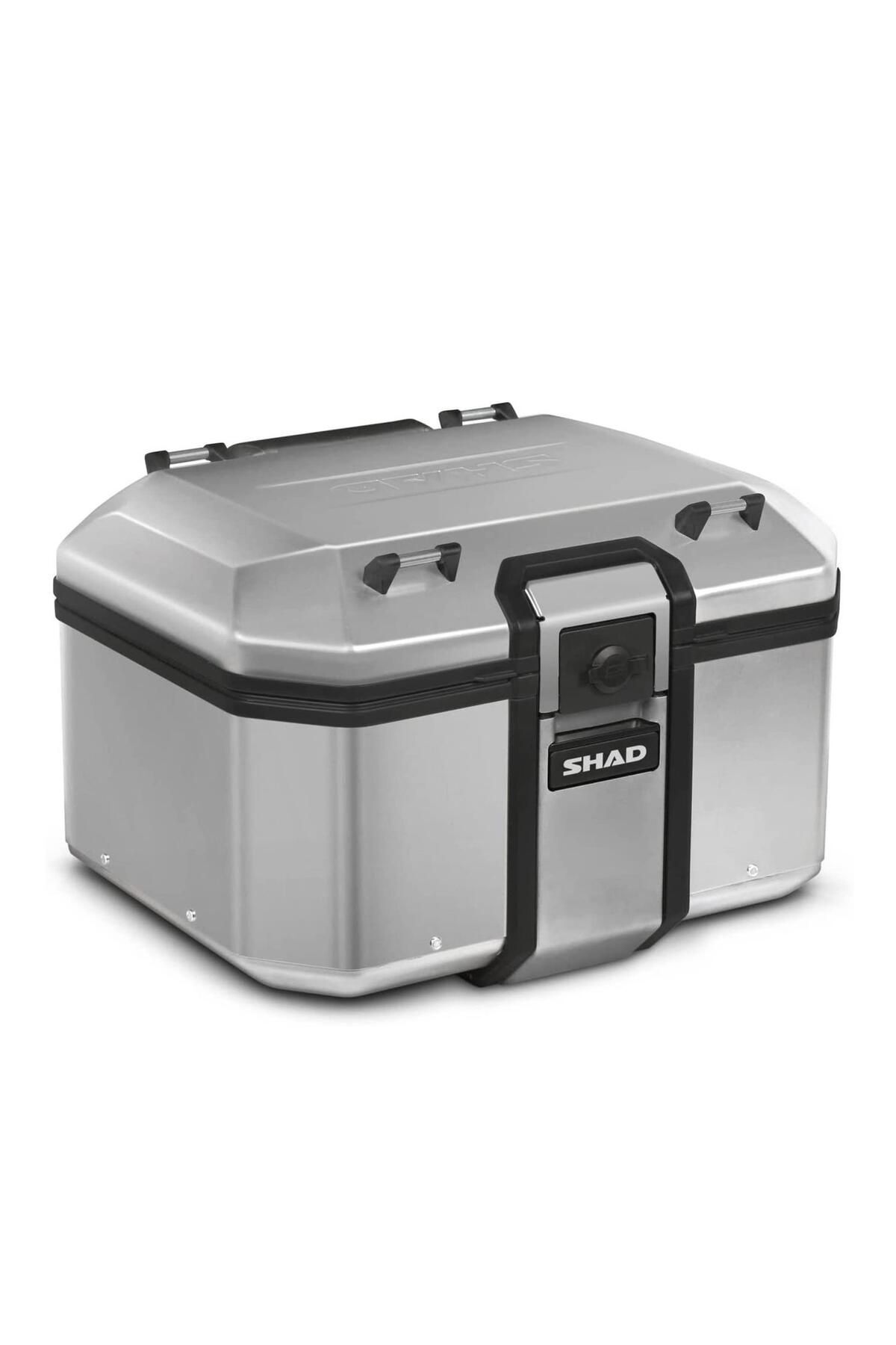 Tr-48 Motosiklet Metal Arka Çanta Titanyum