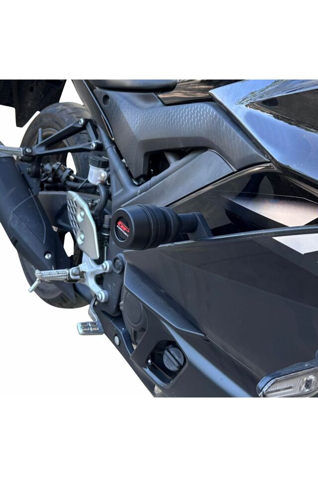 Gp Kompozit Yamaha R25 2019-2024 Uyumlu Motor Koruma Takozu Siyah