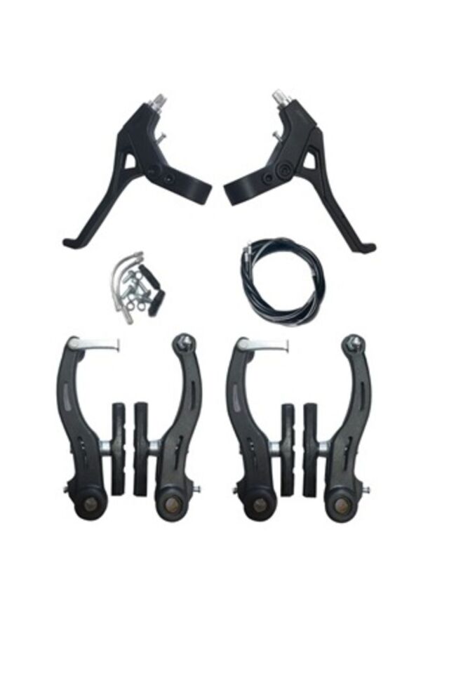 Bisiklet Fren Takımı V-brake (plastik) Siyah Takım