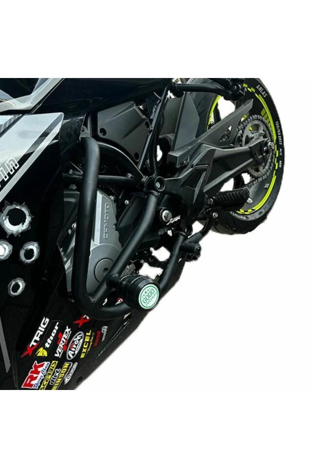Sr 250 2020 - 2024 Uyumlu Motor Koruma Demiri Siyah