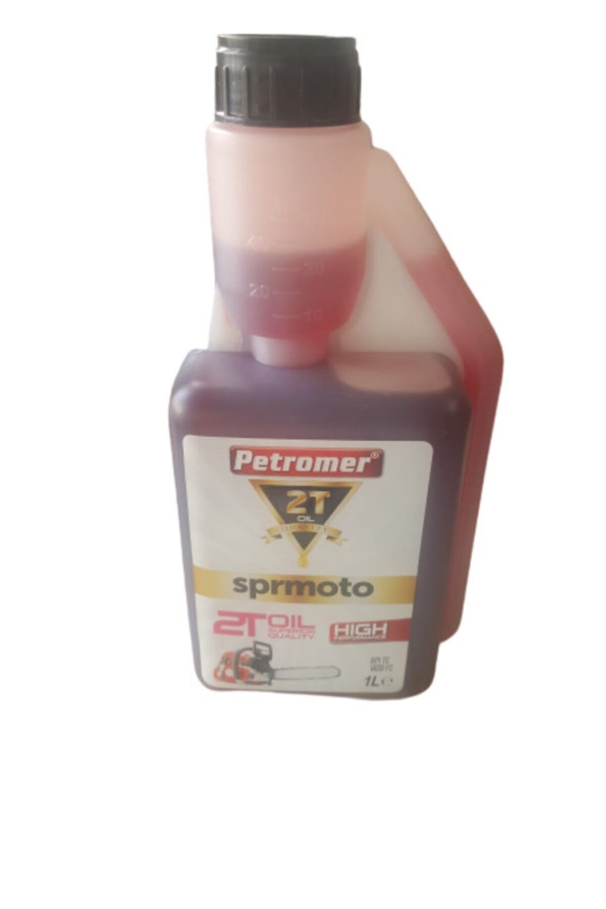 Petromer Benzin Katkı Ölçekli 1 Litre Performans Yağı