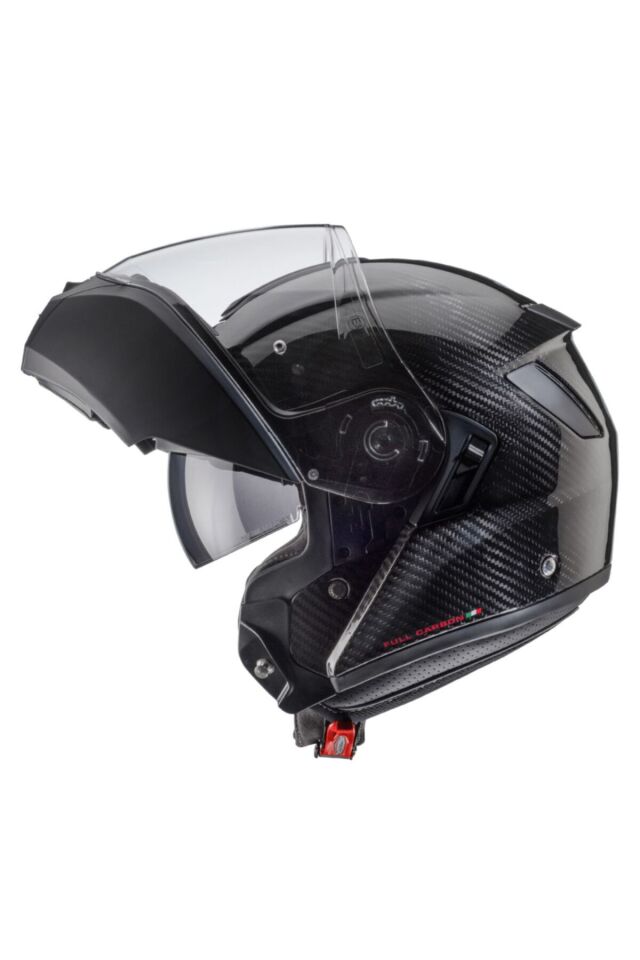 Levo Carbon Çene Açılır Motosiklet Kaskı + Pinlock