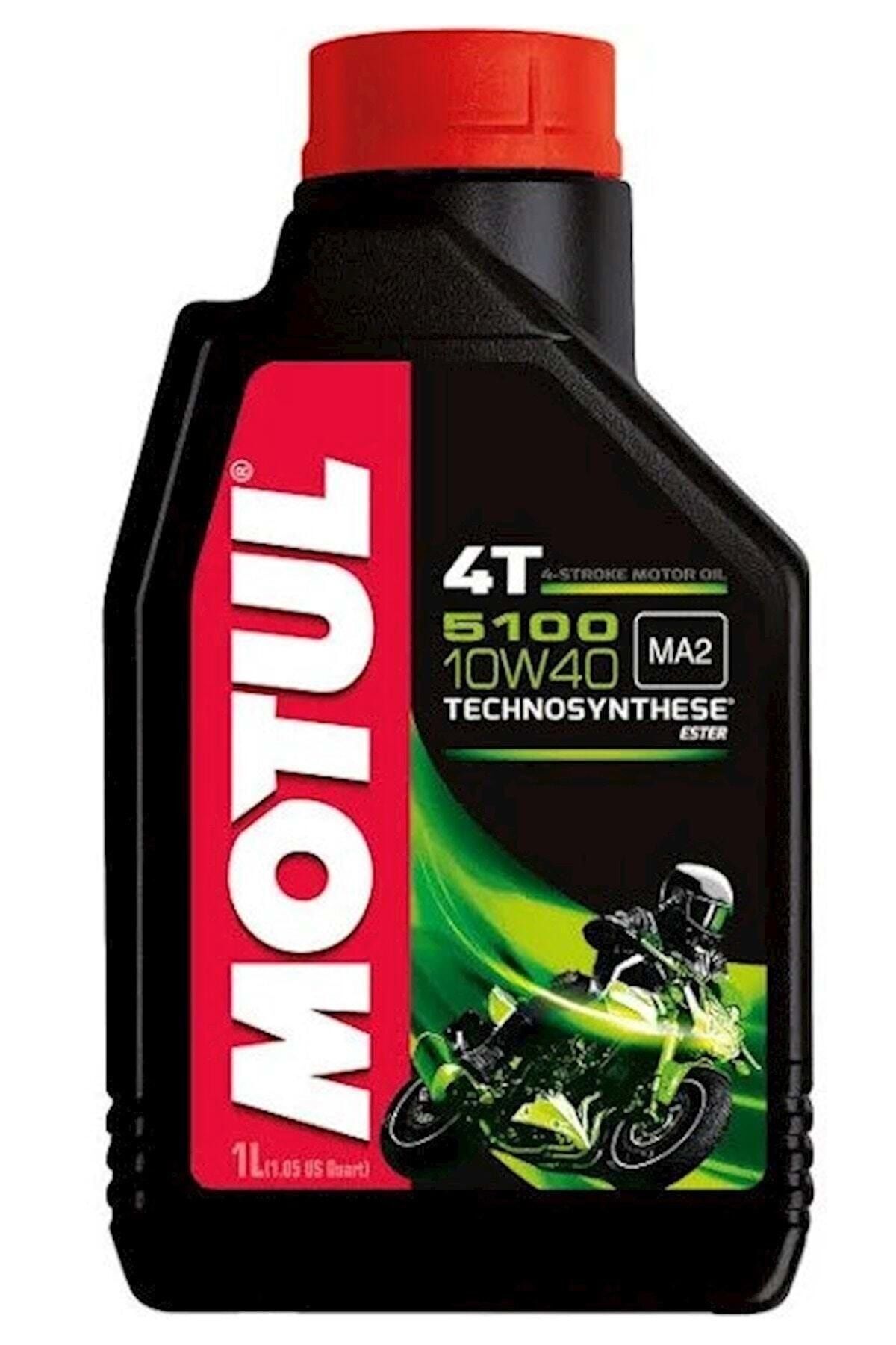 Motul 5100 10w40 4t 1 Litre Motosiklet Yağı ( Üretim Tarihi : 2019 )