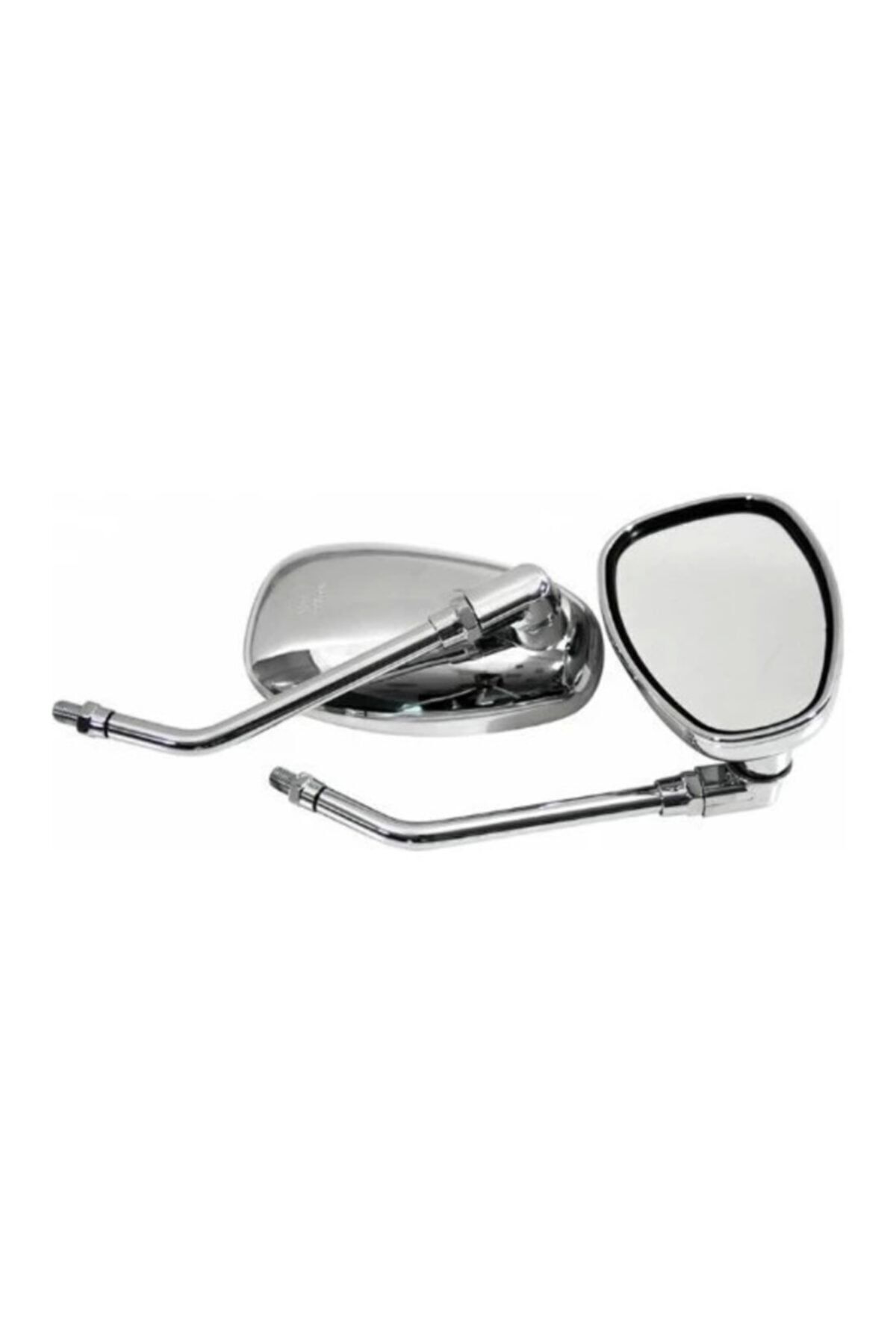 Motosiklet Ayna Oval 10 mm Chopper Kuba Mondial Seyhan Asya Arora Çita Scooter/krom/metalik/cub