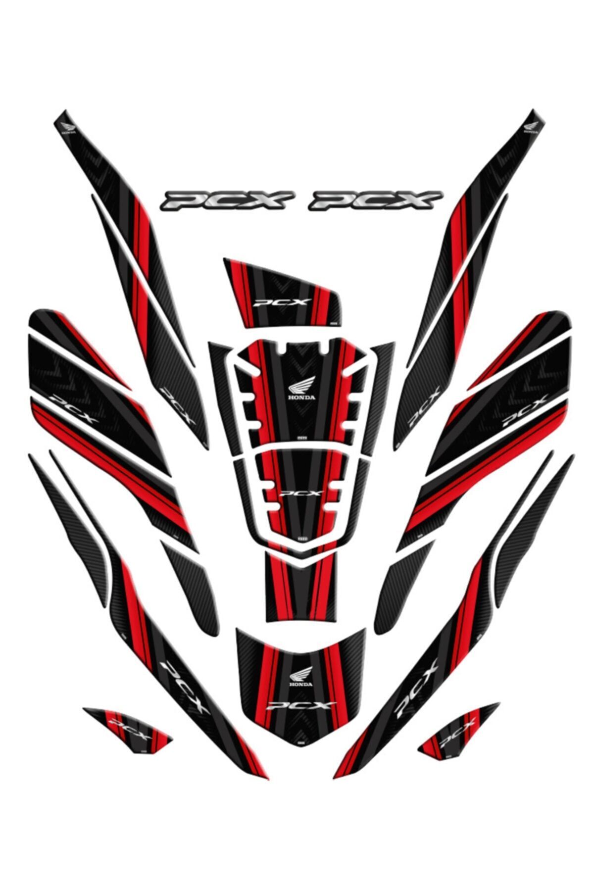 Honda Pcx 2021 Tank Pad Set 26 Parça Full Set Gogo