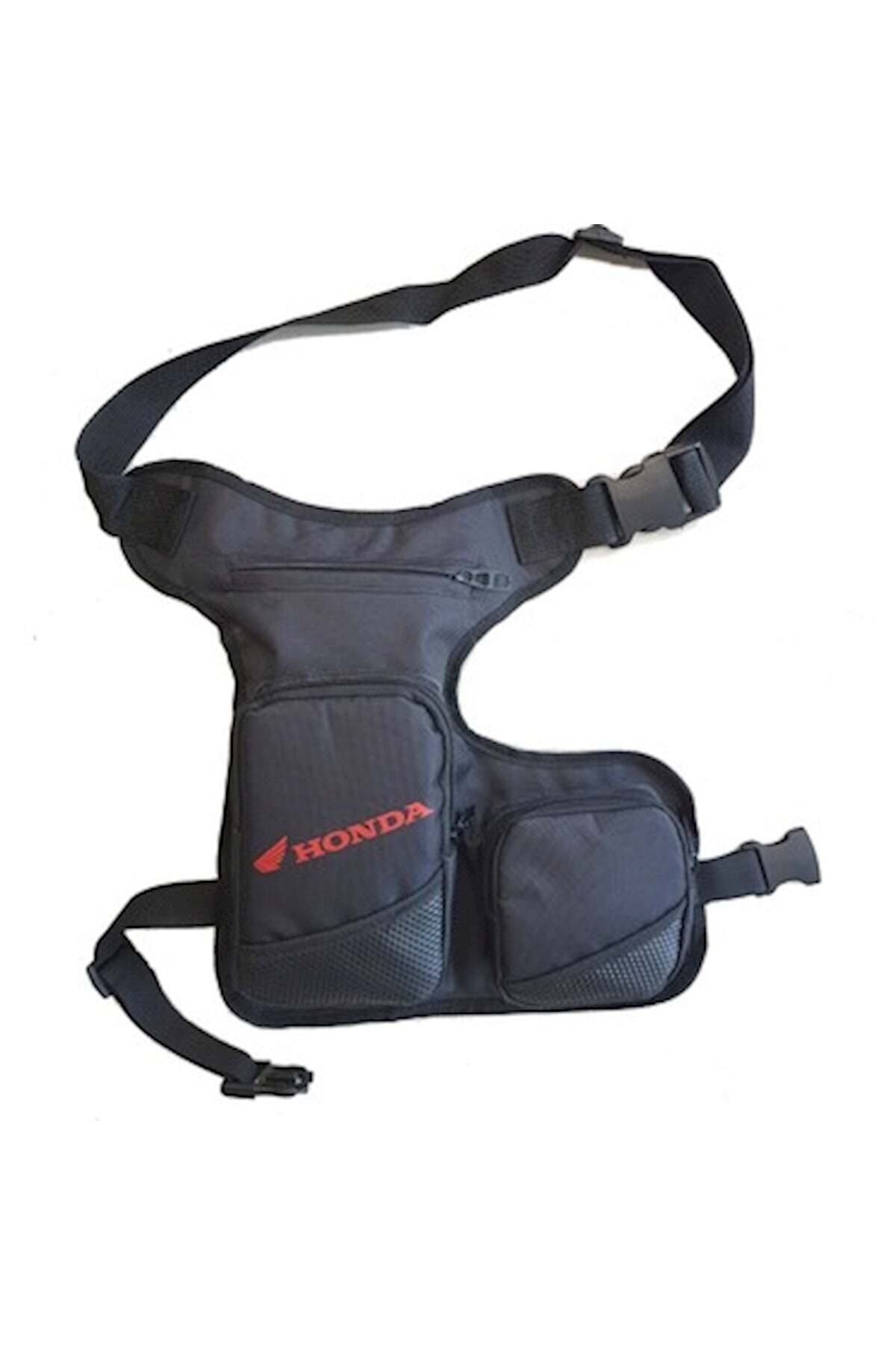 Motosiklet Bacak Çantası Honda Kırmızı