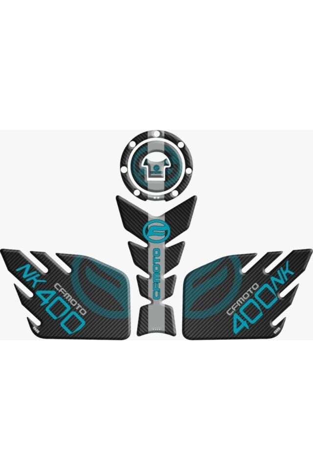 Cf Moto Nk 400 Motorsiklet Tank Pad 3d