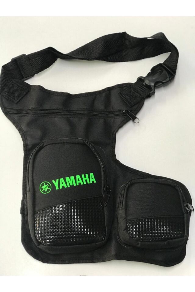 Neon Yeşil Motosiklet Bacak Çantası