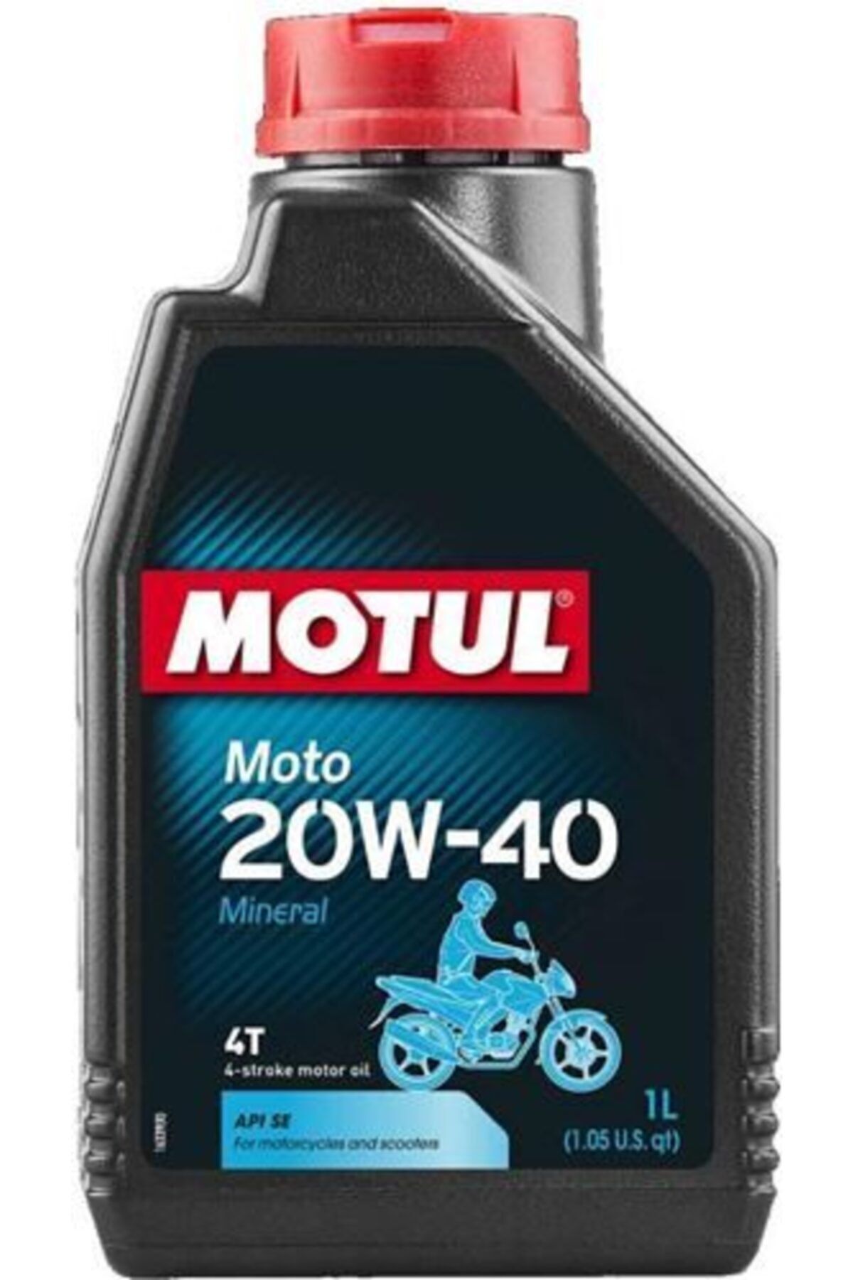 Motor Yağı Motul Moto 20w40 1 Lt Spacy Zn Agk Actıva 100 125 Alph