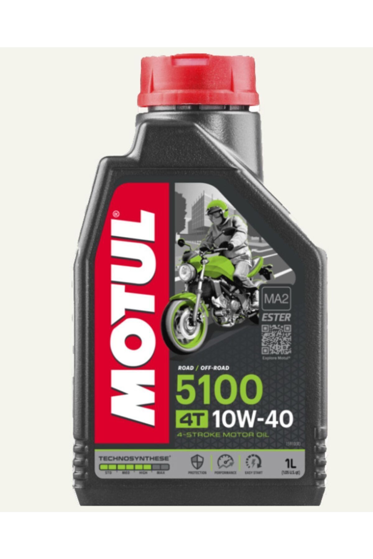 4t 5100 10w-40 Motosiklet Yağı 1 Litre (üretim Tarihi 2021)