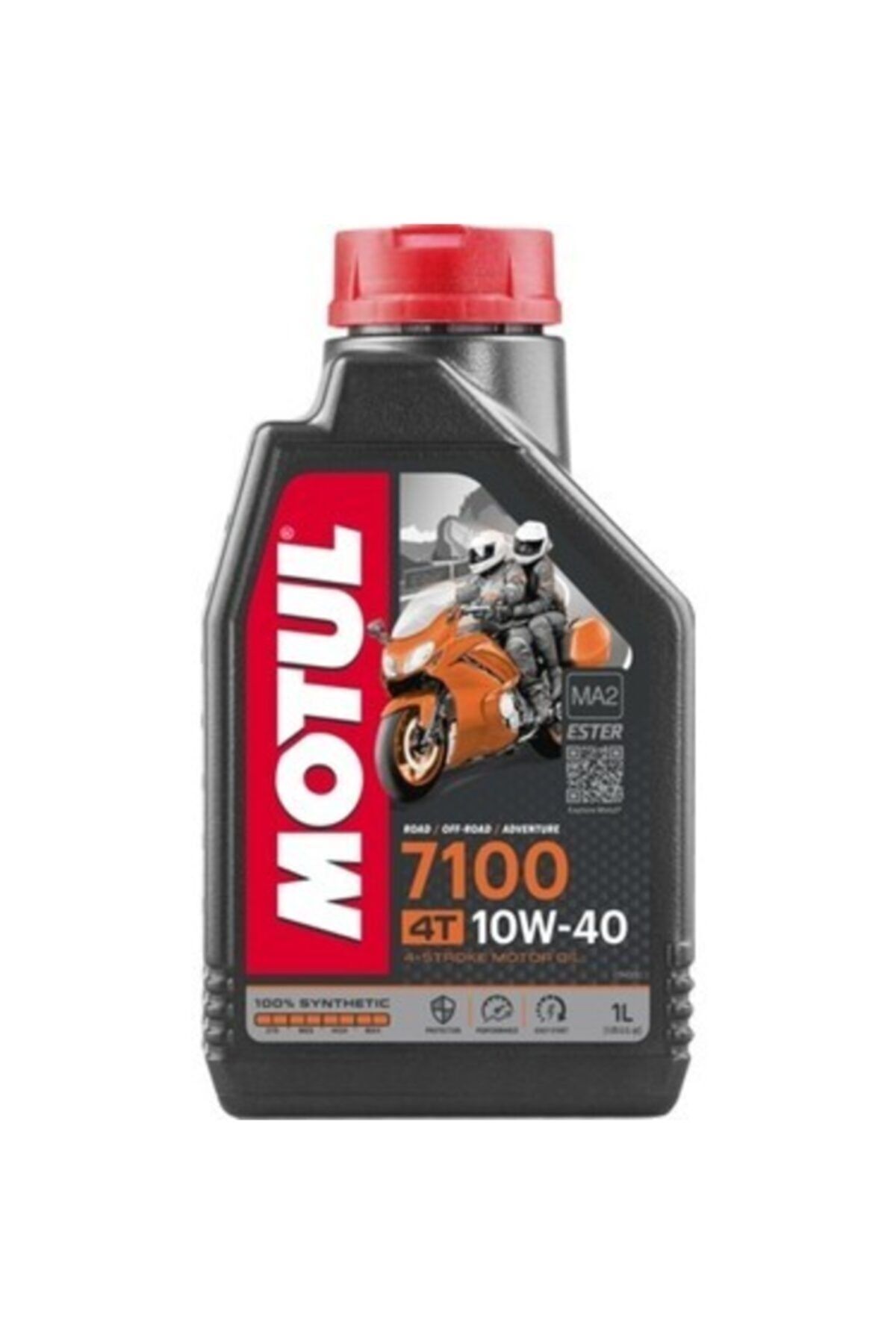 7100 10w40 4t 1 Litre Motosiklet Yağı (üretim Tarihi 2024)