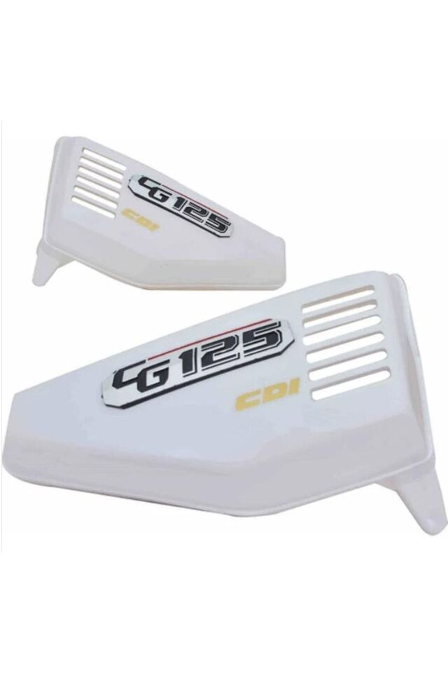 Cg 125 Yan Kapak Sağ Sol Beyaz