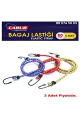 Bagaj Lastiği Bagaj Ahtapotu 3 Lü Set Kancalı Bagaj Lastiği 3 Adet 80 Cm